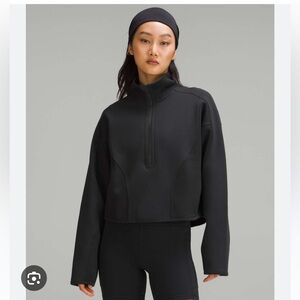 Lululemon Black Half-Zip Pullover, new with tags